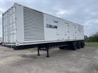 700 KW Detroit Diesel #MTU12V-2000, diesel, sound attenuated enclosure, 240/480 Volts, 4130 hours, 2006 - Image 2
