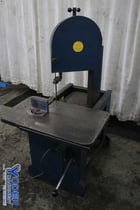 8-3/4" x 8-1/2" Roll-In, vertical band saw, 9' x 3/4" blade, 30" x 18-1/2" table, 3/4 HP - Image 2