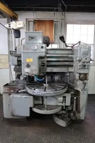 Fellows #36-6, gear shaper, 40" dia., 6" stroke, 4" spindle diameter, T-slotted tables, tooling - Image 4