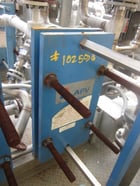13 sq.ft., APV, 11 plates, 8" W x 22" L plates, 145 psi, 300°F, 1.5" plate pack thickness, 1994 - Image 1