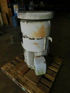 100 HP 3555 RPM Westinghouse TAFC, Frame 400VP, Vertical Motor, 460 Volts, 1 S.F., 3 phase, Used - Image 10
