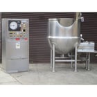 200 gallon Cleveland JC Pardo #HAMKDL-200, horizontal mix agitation stationary steam kettle - Image 6