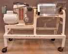 Langsenkamp #185SC, compact lab size fruit/vegetable juice/sauce finisher w/Reeves variable speed Control - Image 1