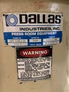 6000 lb. Dallas #DDPR-6000x24, double end uncoiler, 24" mandrel length, 60" outside dimensions, 16"-21" ID - Image 2