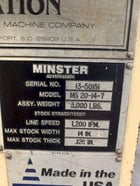 6000 lb. Minster #MR6-14D/MS20-14-7/MEF4-14, double end complete coil feed line, 14" W x .12" stock, 60" OD - Image 5