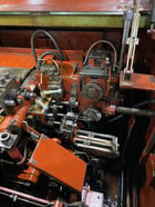 5/32" Asahi Sunac Sunac #AT-450, high speed 2 die 2 blow cold header, bushing cutoff, PKO, 330 PPM, 1993 - Image 6