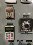 7 cu.ft. DeLong #7-Super, rubber belt tumblast machine, 20 HP direct drive shot wheel, 2012 - Image 4
