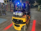 5000 lb. Yale #GLP050VXNGSE084, forklift with side shift & fork positioner,LPG, 189" lift height - Image 5