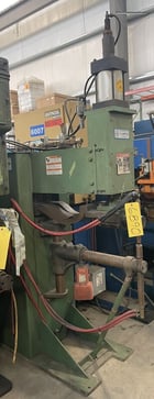 200 KVA Lors #1200AP-30, press type spot welder, 30" throat, 3" arm diameter, Intertron 108 Control - Image 1
