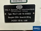 WAB #MultiLab, horizontal agitator medial ball mill, plastic jacketed bowl, 4 kw, 230 volt, serial# 040820 - Image 2