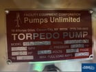 2" Pumps Unlimited #T17-22-25, Torpedo Pump, Stainless Steel, 80 gpm at 400 psi, driven by 25 hp, 460 volt - Image 2