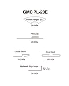 GMC #PL-20E, 20 gauge Gmc, 32 FPM, Pittsburgh attachment - Image 3