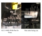 14" Kalamazoo #K12-14MS, abrasive metallurgical cut-off saw, semi-auto, 5 HP, 1725 RPM, 2023 - Image 3