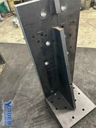 18" x 44" Custom steel angle plate, #77112 - Image 3