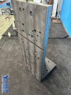 18" x 44" Custom steel angle plate, #77112 - Image 5