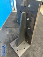 18" x 44" Custom steel angle plate, #77112 - Image 8