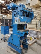 22 Ton, Bliss #C-22, OBI flywheel press, 2" stroke, 10" Shut Height, 2.25" adj., 100-200 SPM, 23.5" x14.5" - Image 2