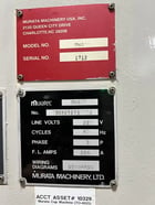 Muratec #MW400, dual spindle turning center,dual 3-jaw 15" chucks,dual 8-position turrets, 3500 RPM, 40 - Image 8