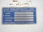 28 sq.ft., HAF Equipment Inc. #36C1853, Baghouse Dust Collector, 30" dia. x 40" straight side unit, (8) - Image 5