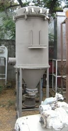 50 sq.ft., Stainless Steel Dust Collector, baghouse, 32" dia. x 44" housing, (14) 4-1/2" dia. x 36" L bags - Image 2