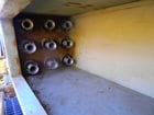 50 sq.ft., Baghouse Dust Collector, 24" L x 24" W x 5' H housing, (9) 4" dia. x 60" L bags, 3 HP - Image 8