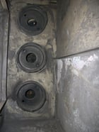 Dust Collector, 52" x 52" x 8' straight side baghouse, (3) 7.5" diameter x 6' L bags, 8" outlet, 19" x 56" - Image 4
