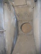 Dust Collector, 52" x 52" x 8' straight side baghouse, (3) 7.5" diameter x 6' L bags, 8" outlet, 19" x 56" - Image 5