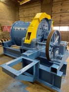 4' x 5' Denver, Ball Mill, 37' diameter Sheave, rubber lined, 2-pc bull gear - Image 1