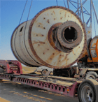 10.6' x 14' Marcy, Ball Mill, 1000 kW transformer, 196" teeth & 21" face helical gear, 800 HP, 1170 RPM, 4160 - Image 1