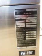 Undercounter Laboratory Glassware Washer, Lancer #820 LX, Stainless Steel, 4.9 cu.ft, 21.1" width x 19.6" - Image 8