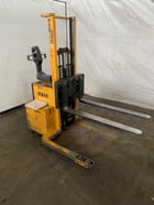3000 lb. Big Joe #PDM-30-60, electric stacker, 12 V., S/N 360488 - Image 1