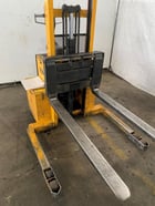 3000 lb. Big Joe #PDM-30-60, electric stacker, 12 V., S/N 360488 - Image 3