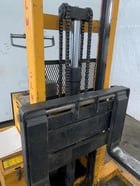 3000 lb. Big Joe #PDM-30-60, electric stacker, 12 V., S/N 360488 - Image 4