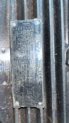 15 HP 3530 RPM WEG, Frame 254/6TC, TEFC, 380/460 Volts, new surplus (2 available) - Image 2