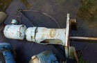 .33 HP Chemineer #VLB-3, Mixer Agitator, 3" shaft, 4-Blade, 430 RPM, bolted plate - Image 2