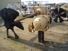 Denver #8, Agitator w/Gear Reducer & pulley, 9-1/2' L x 3-1/2" diameter Shaft, 6-blade impeller w/48" - Image 2