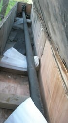Lotus, Mixer Shaft & Paddles, 3" diameter x 13' L shaft, (3) 24" L paddles - Image 2