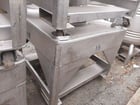 25 cu.ft., Flo-Bin, Tote Tank, Stainless Steel, 190 gallon, 45" x 46" x 10" striaght side, 280" deep cone - Image 3