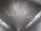 25 cu.ft., Flo-Bin, Tote Tank, Stainless Steel, 190 gallon, 45" x 46" x 10" striaght side, 280" deep cone - Image 9