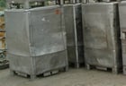 50 cu.ft., Tote Bin, Stainless Steel, 375 gallon, 46-1/2" width x 41-1/2" L x 43-1/2" straight side, 24" - Image 3
