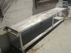 Stainless Steel Cart, Other 2-Shelves, 16" width x 108" L, on casters - Image 3