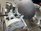 34" V. Clad & Sons, Copper Coating Pan, 34" diameter x 24" deep bowl, 21" diameter Opening, 1 HP, 110 V. - Image 5