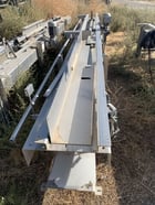 12" wide x 33' long, Stainless Steel Belt Conveyor, (2) 16.5' L sections w/drives, 1 HP, 230/460 V - Image 3