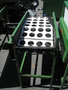 16" wide x 2.8' long, Sizing Conveyor, Carbon Steel, includes rubber belt w/2.5 diameter opening, 4-across - Image 2