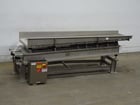 24" wide x 9.4' long, Smalley #Emc2+, Stainless Steel trough style vibratory feed conveyor with 12 lanes - Image 1