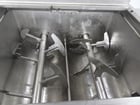 160 cu.ft. Wolfking #TSMV-3250L, Stainless steel, dual trough, vacuum paddle blender, (2) 20 HP drives, with - Image 2