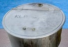 80 gallon Groen #F80, steam jacketed kettle, 32" ID, 2-piece removable flip-top lid - Image 9