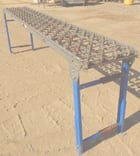 18" wide x 10' long, Skate Wheel Conveyor, Aluminum, 3" center-to-center roller spacing, 2" diameter Wheel - Image 3