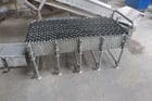 24" wide x 4.5' -17' long, NestaFlex, Skate Wheel Conveyor, 28" H, (9) wheels/axle, (10 available) legs - Image 1