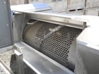 Bucher #E-50, Destemmer, 36" diameter x 62" L drum w/1" diameter Holes, 3" diameter Shaft, 40" x 27.5" hopper - Image 5